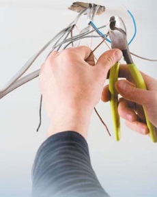 electrician hand